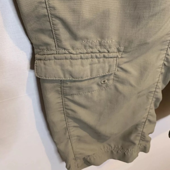 Columbia Titanium Sportswear Women's Tan Size 14 Cropped Capri Pants - Picture 1 of 6